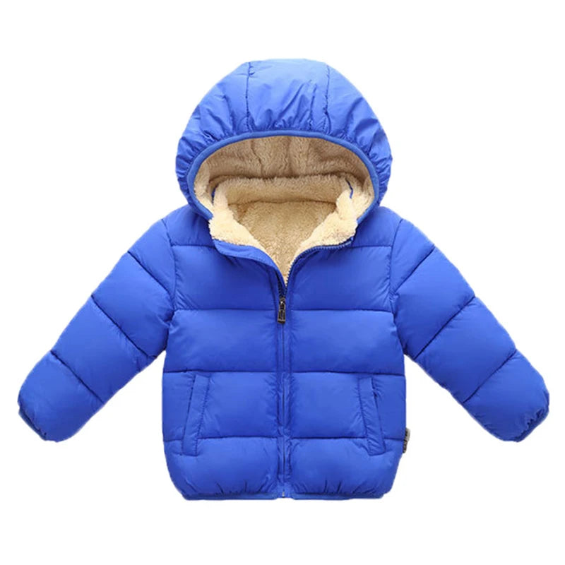 Winter Fur Hooded Jackets for Boys & Girls