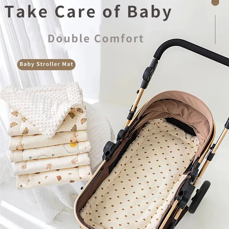 Soft Baby Stroller Seat Cushion & Mattress