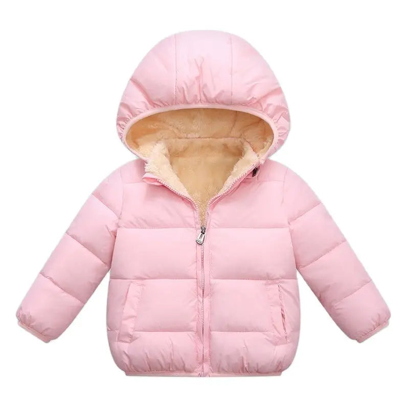 Winter Fur Hooded Jackets for Boys & Girls