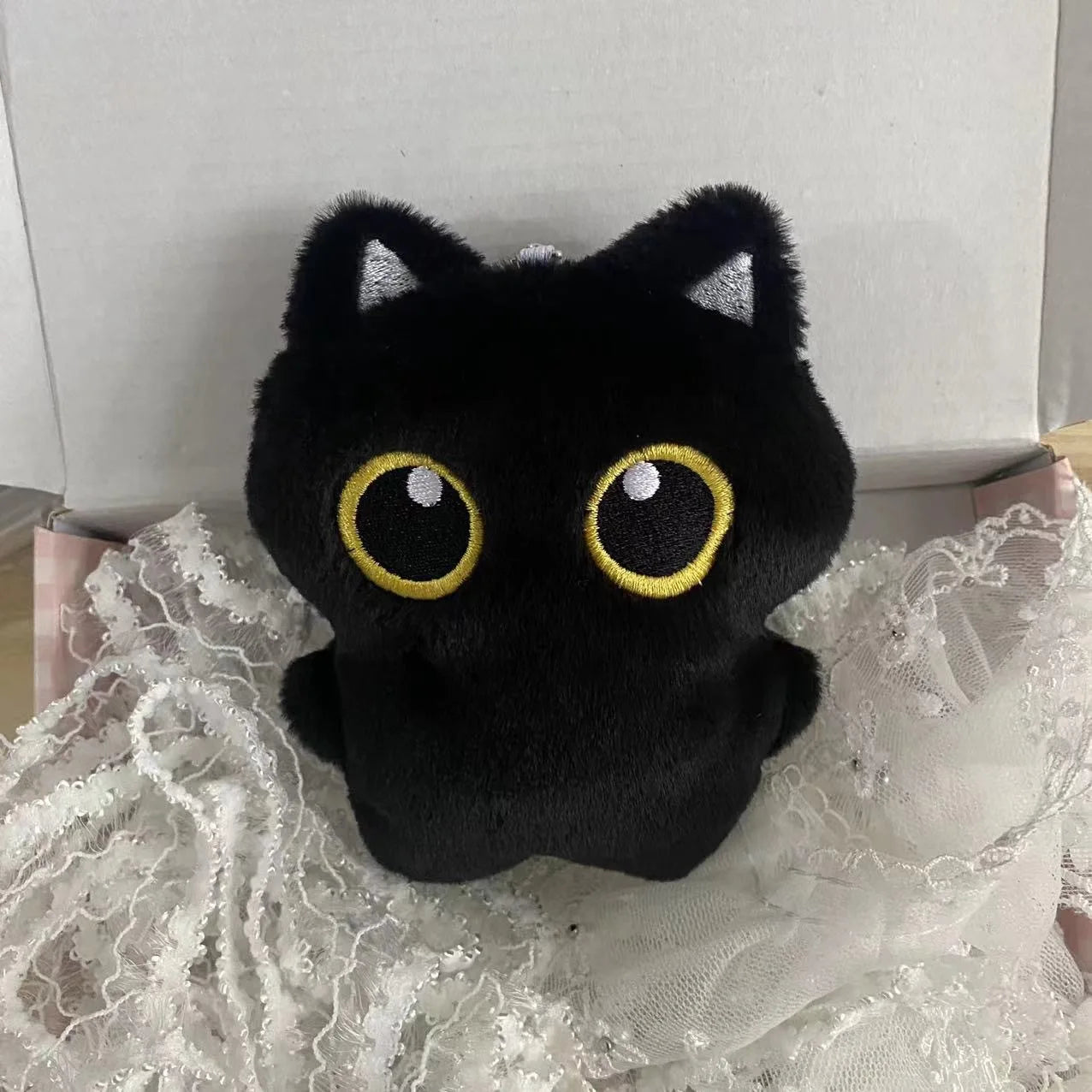 Cute Black Cat Plush Toy