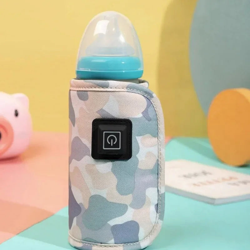 USB Milk Warmer & Insulated Bag for Baby Bottles – Outdoor Travel Accessory