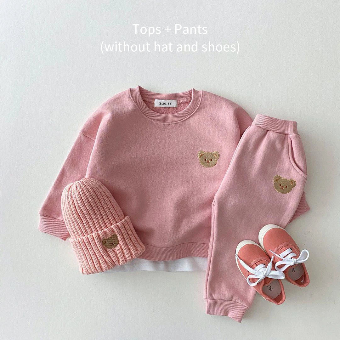 Newborn Baby Boy & Girl Long Sleeve Romper Sets