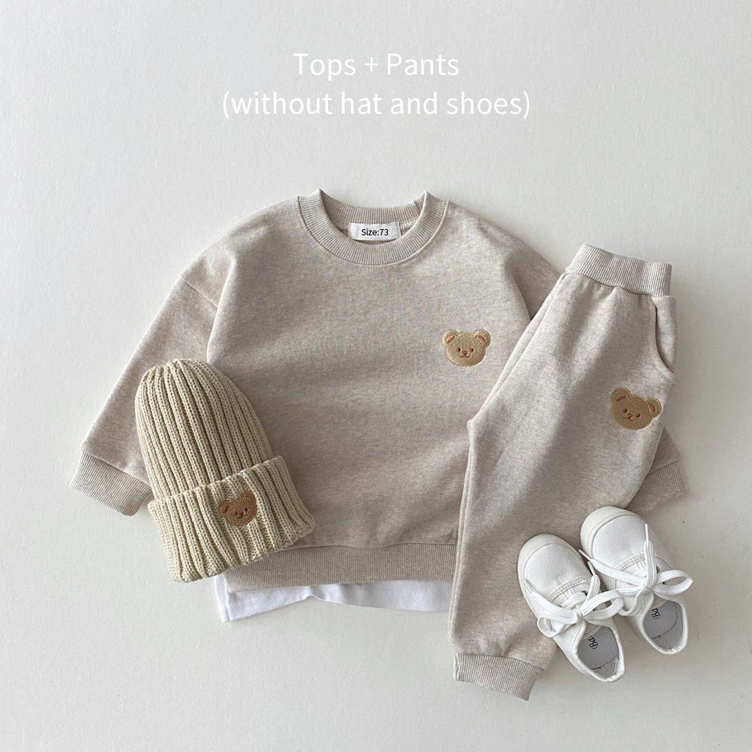 Newborn Baby Boy & Girl Long Sleeve Romper Sets