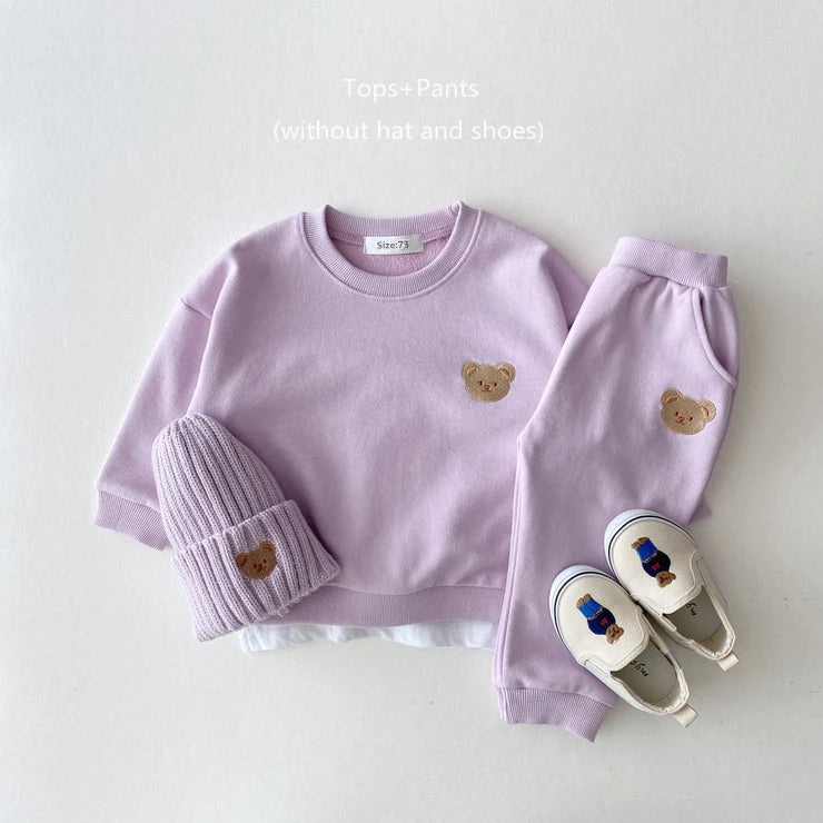 Newborn Baby Boy & Girl Long Sleeve Romper Sets